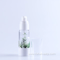 Cosmetic 15ml 30ml 50ml Bottle With Airless Pump